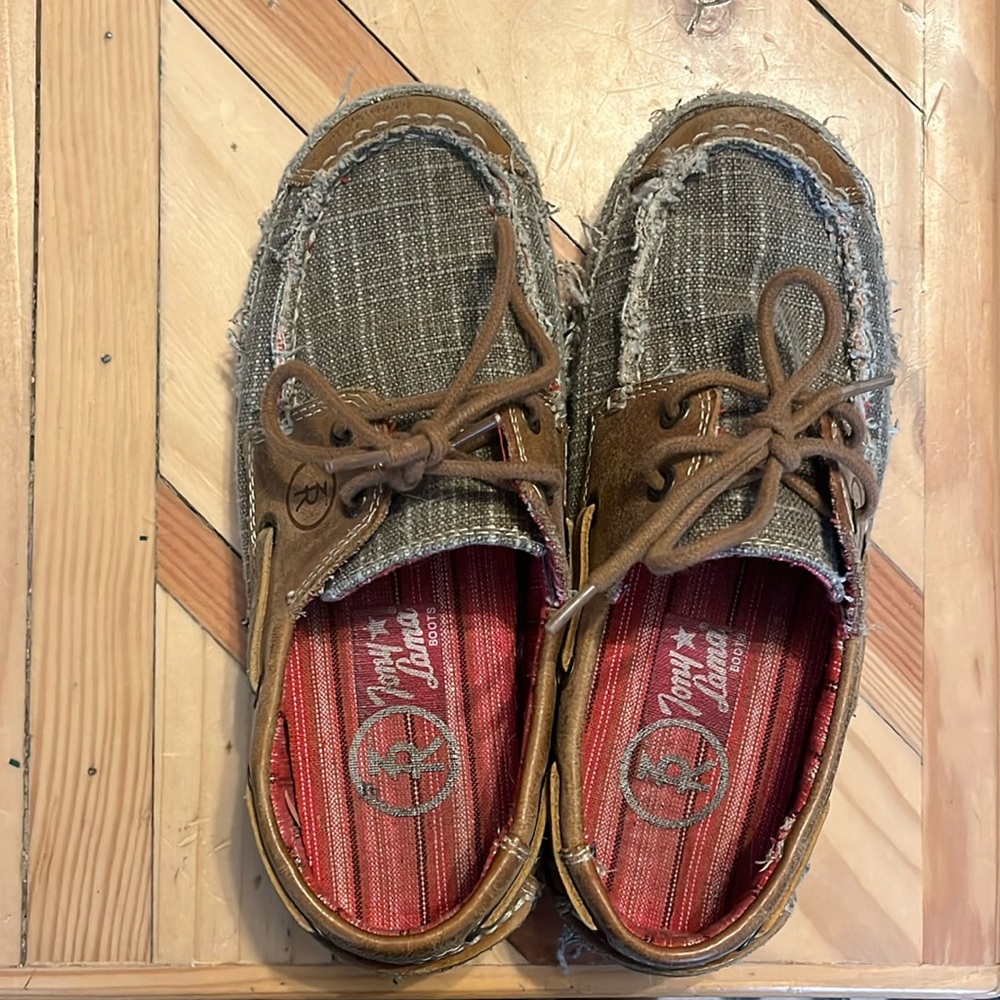 Tony Lama moccasins, used but in really good condition